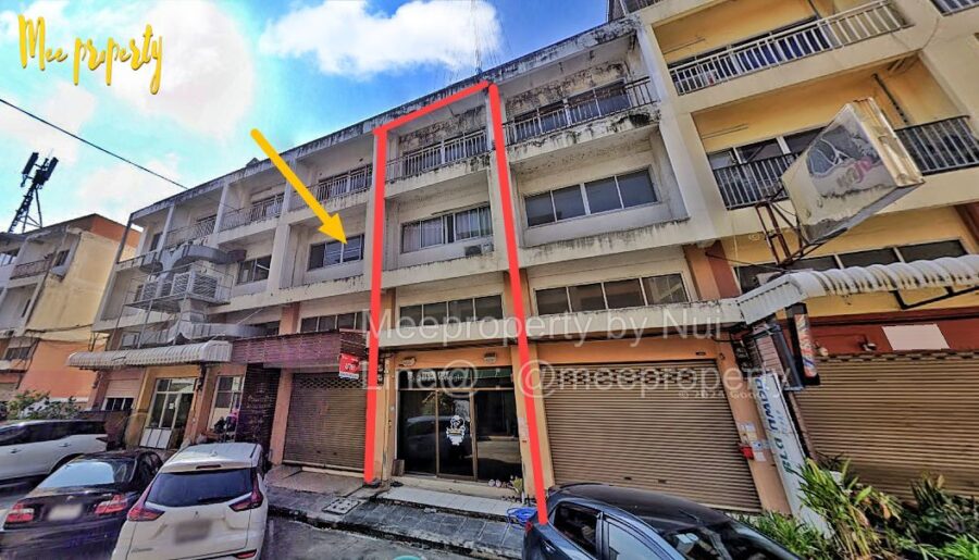 ขายอาคารพาณิชย์ 3 ชั้นครึ่ง พุทธมณฑลสาย 5 ขนาด 21.9 ตร.ว