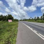 ขายที่ดินติดถนนไปสนามบินสุราษฎร์ธานี เนื้อที่72 ไร่