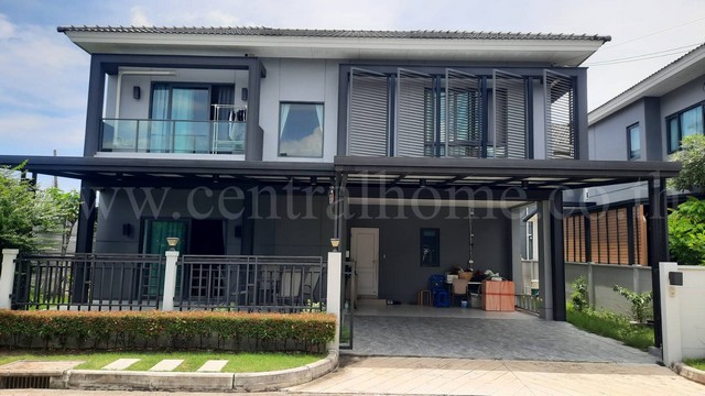 บ้านเดี่ยว 2 ชั้น เซนโทร ราชพฤกษ์ – แจ้งวัฒนะ หลังริม