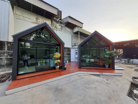 ขายบ้านน็อคดาวน์ Modi House มือสอง จำนวน 2 หลัง จ.นนทบุรี
