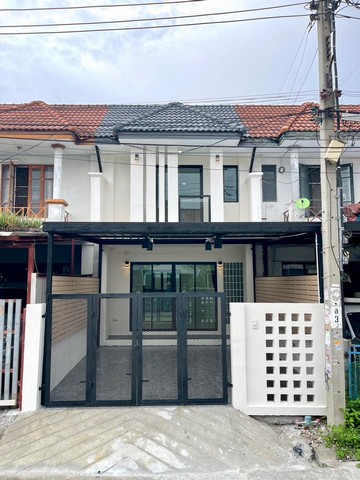 บ้าน ทาวน์เฮ้าส์ รีโนเวทใหม่ พร้อมอยู่ ถ.บ้านกล้วย – ไทรน้อย บางบ