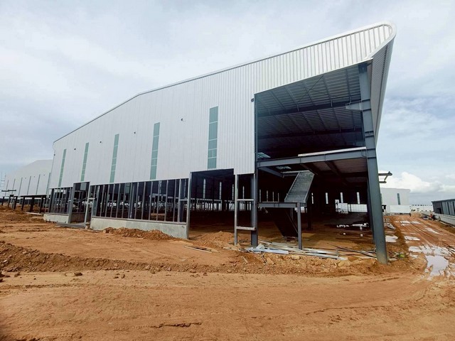 ให้เช่าโรงงานนิคมพัฒนาระยองรวมขนาดพื้นที่ 26,675 ตรม