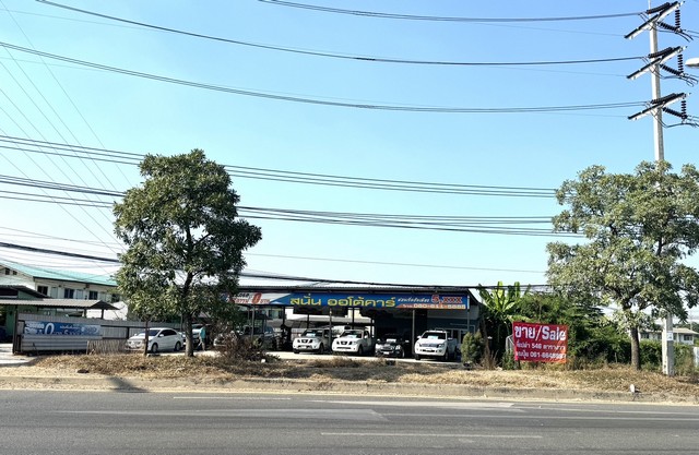 ขายที่ดินติดถนนเอกชัย ใกล้ตลาดสดเมืองใหม่ ผังเมืองสีชมพู