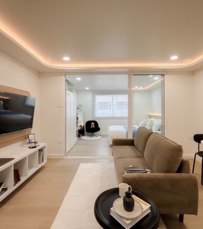 ลานนา คอนโด ห้องสวย รีโนเวทใหม่ ใกล้เซ็นเฟส ห้างเมญ่า ถ.นิมมาน