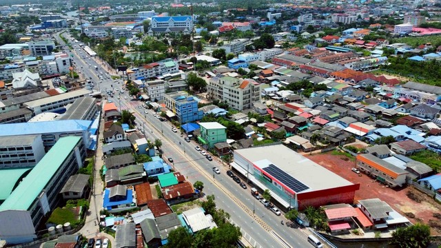 ขาย ที่ดิน 2 แปลง พร้อมห้องเช่า สมุทรสงคราม 579 ตร.ว. 1 ไร่ 1