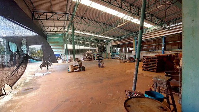ขายที่ดินพร้อมโกดัง 368 ตรว. มีใบรง.4 ซอยมังกร เทพารักษ์ กม.8