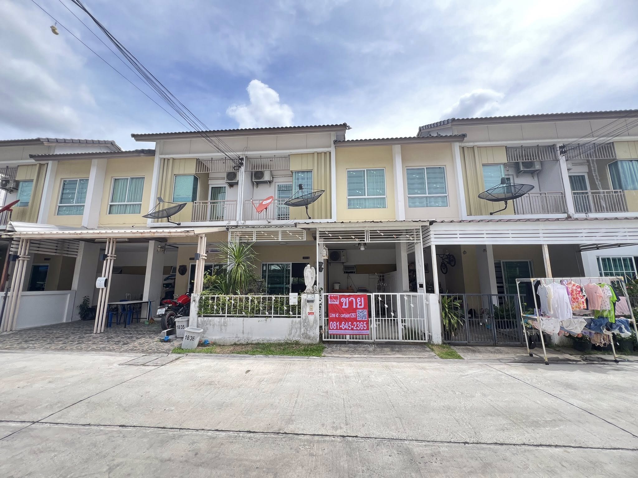 ธนาซิโอ รัตนาธิเบศร์ ทาวน์เฮ้าส์ 2 ชั้น เลขที่ 18/36