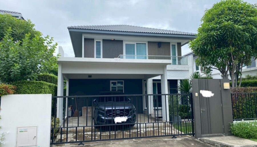 ให้เช่าบ้านเดี่ยวโครงการมัณฑนา อ่อนนุช–วงแหวน 5 พร้อมอยู่