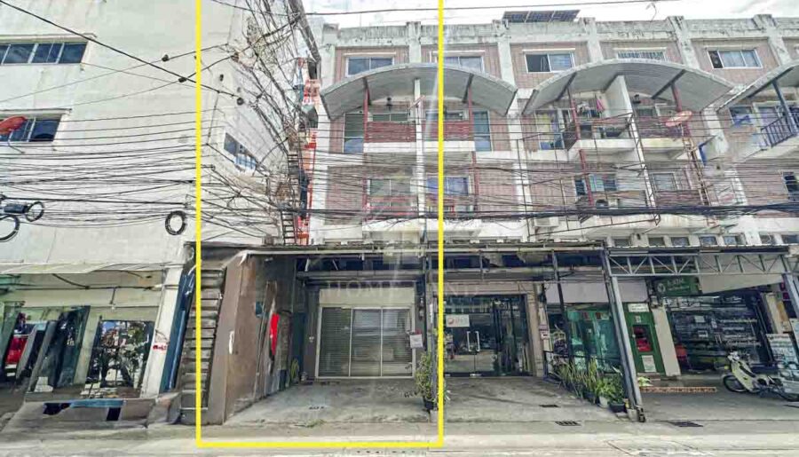 เช่า อาคารพาณิชย์ 4 ชั้น ซอย วัดเสาธงหิน ห่างถนนใหญ่ 20 เมตร