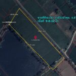 ขายที่ดินเปล่า 9-0-32 ไร่ แปลงสี่เหลี่ยม ขนาดใหญ่ ต.เวียงยอง ลำพู