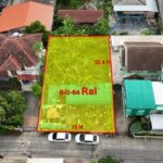 ขายที่ดินนวมินทร์ 42 แปลงสวยสี่เหลี่ยมผืนผ้า ถมแล้วสูงกว่าถนน