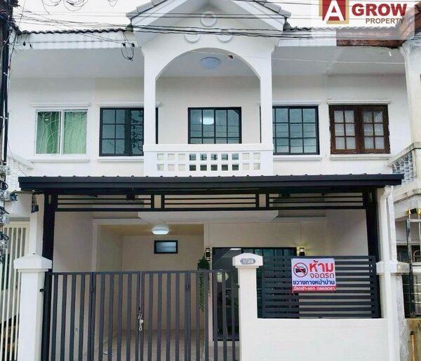 หมู่บ้านริมอินทรา จตุโชติ 10 บ้านดี ทำเลเด่น เฟอร์ฯครบ ตกแต่งพร้อ