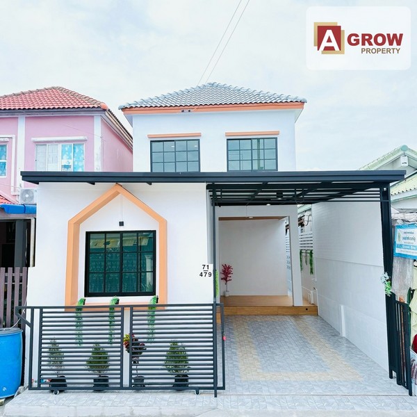 หมู่บ้านอมรทรัพย์ เลียบวารี 25 ถนนเมน รีโนเวทใหม่พร้อมอยู่