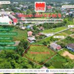 ที่ดินถมแล้ว เนื้อที่ 0-3-82 ไร่ หลังโรงเรียนเบญจมฯ – แม็คโคร นคร