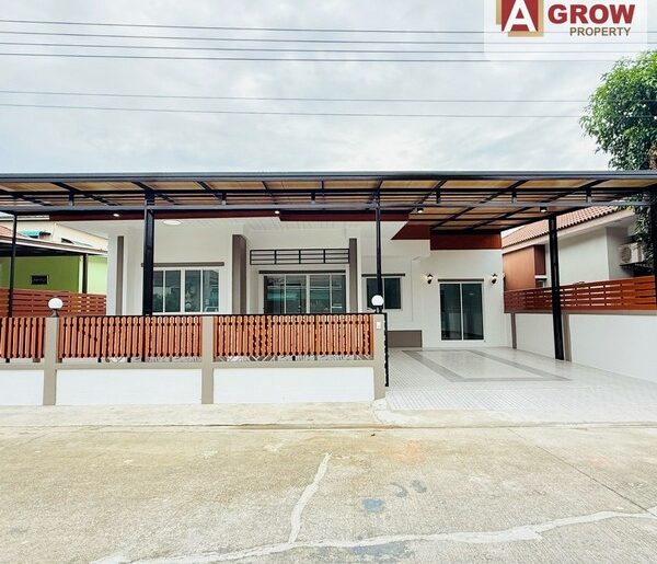 หมู่บ้านเพ็ญศิริ 4 เลียบวารี บ้านสวย เฟอร์ฯครบ รีโนเวทใหม่ พร้อมอ