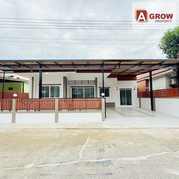 หมู่บ้านเพ็ญศิริ 4 เลียบวารี บ้านสวย เฟอร์ฯครบ รีโนเวทใหม่ พร้อมอ