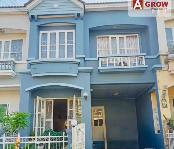 หมู่บ้านบุศรินทร์ เทพารักษ์ บ้านสวย เดินทางสะดวก ตกแต่งพร้อมเข้าอ