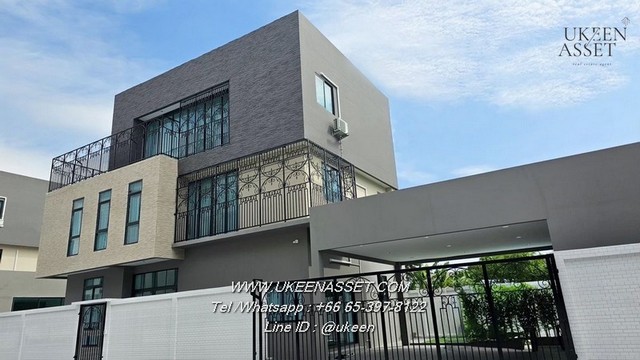 ให้เช่าบ้านเดี่ยว 3 ชั้นอมตะนคร เช่า 70,000 บาท/เดือน ขาย 35 ล้าน