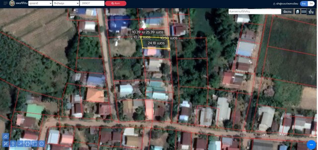 ขายที่ดินเปล่าถมแล้วบ้านดุงอุดร เจ้าของขายเอง เนื้อที่ 63 ตร.ว