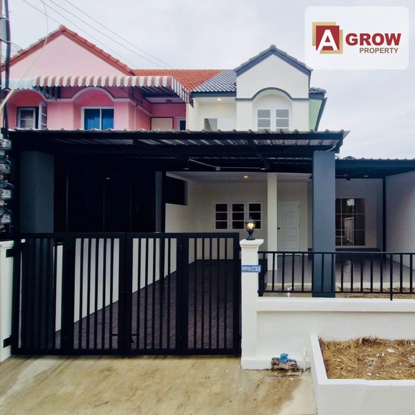 หมู่บ้านพนาสนธิ์ วิลล่า 12 บางปู บ้านหลังมุม ตกแต่งใหม่พร้อมอยู่