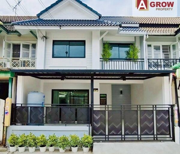 หมู่บ้านพฤกษา 18 ซอยแก้วอินทร์ บ้านต้นโครงการ รีโนเวทใหม่ พร้อมอย