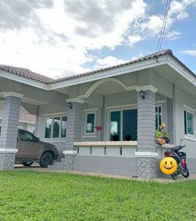 บ้านเดี่ยวชั้นเดียว ติด รร.บ้านแม่แต ราคาดีมาก แถมเฟอร์บางส่วน