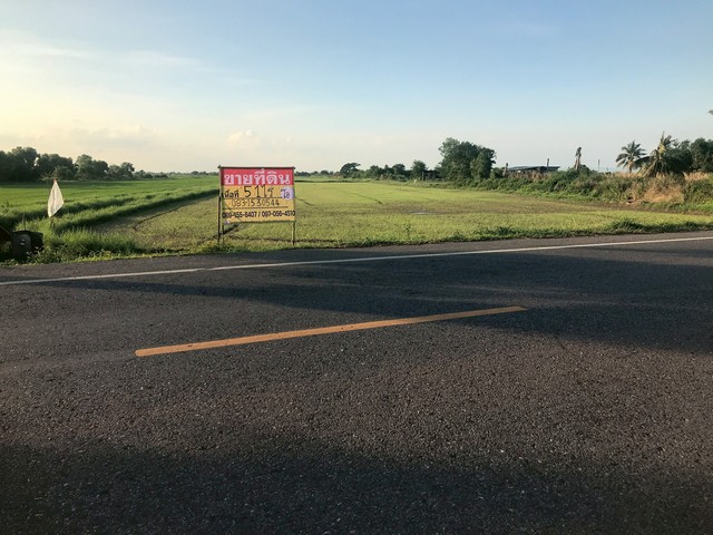 ขายที่นา 51-1-14 ไร่ ติดถนนลำลูกกา-นครนายก องครักษ์ นครนายก