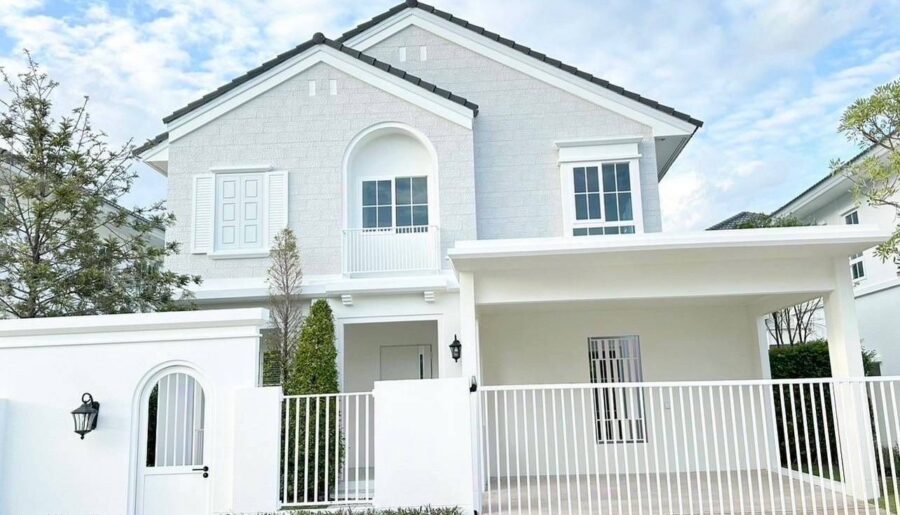 ให้เช่าบ้านใหม่ตกแต่งสวย โครงการชัยพฤกษ์บางนา กม.15