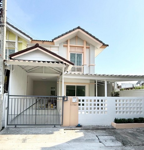 ให้เช่าทาวน์โฮม 2 ชั้น หลังมุม ม.พฤกษาวิลล์ 53 สะแกงาม-พระราม 2