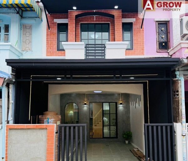 หมู่บ้านเคซี รามอินทรา 8 ถนนไทยรามัญ บ้านสวย ตกแต่งใหม่พร้อมอยู่