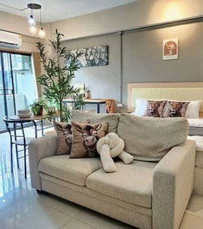 แอร์พอร์ต โฮม คอนโด พร้อมอยู่แต่งครบ ใกล้เซ็นทรัล และสนามบิน 10 น