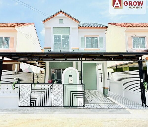 หมู่บ้านนันทวัน 10 เลียบวารี 37 รีโนเวทใหม่ แต่งจัดเต็ม พร้อมเข้า