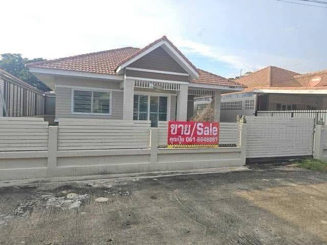 ขายบ้านเดี่ยวหมู่บ้านศศิธร 13 บ้านเดี่ยวสระบุรีหน้าบ้านทิศใต้