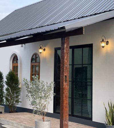 บ้านเดี่ยวหลังเล็ก อยู่สบาย ใกล้โรงเรียนนานาชาติ ABS 10 กม.