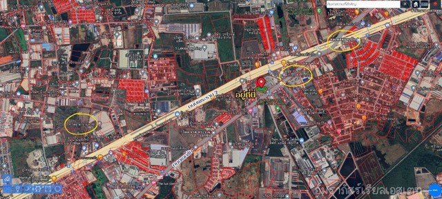 ขายที่ติดถนนเอกชัย ใกล้ตลาดสดเมืองใหม่ขนส่งเดินทางสะดวก