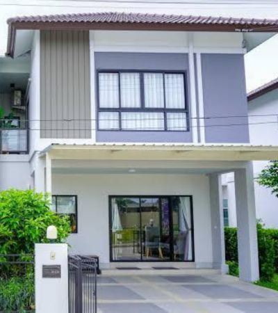 กาญจน์กนกวิลล์ 21 บ้านแฝด 2 ชั้น ทำเลทอ ไปไหนก็ง่าย ใกล้รวมโชค