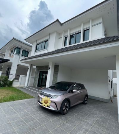 ใจแก้ว เอราวัณ 31 เฟส 7 บ้านเดี่ยวหลังใหญ่ เฟอร์ครบ ใกล้รร.นานาชา