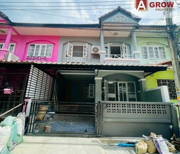 มบ.สุธาวีคลัสเตอร์เฮ้าส์ ตำหรุ-บางพลี ต่อเติมใหม่ ทำเลดี พร้อมเข้