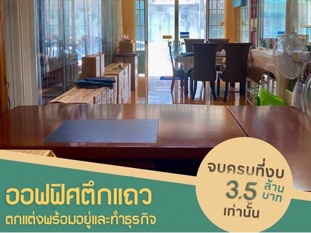 โฮมออฟฟิศประเภทตึกแถว นวมินทร์ 101 – พร้อมอยู่ ในย่านธุรกิจ