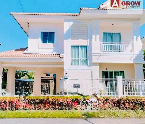 หมู่บ้านบุรีรมย์ ถ.บางพลี-ตำหรุ ด้านหลังโล่ง อากาศดี เดินทางสะดวก