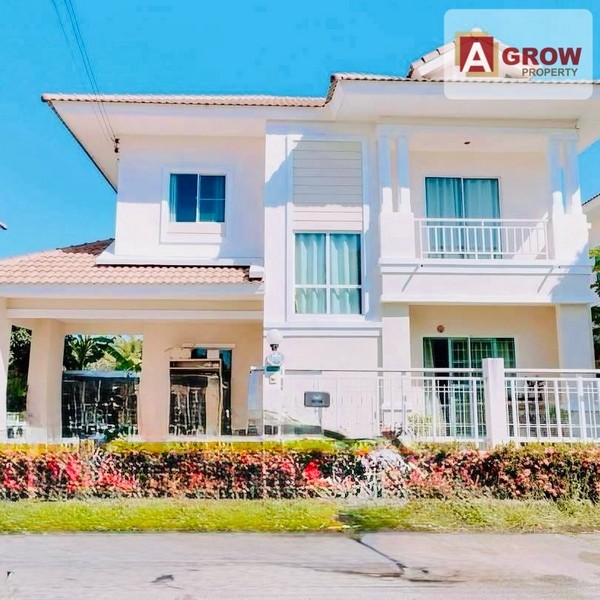 หมู่บ้านบุรีรมย์ ถ.บางพลี-ตำหรุ ด้านหลังโล่ง อากาศดี เดินทางสะดวก