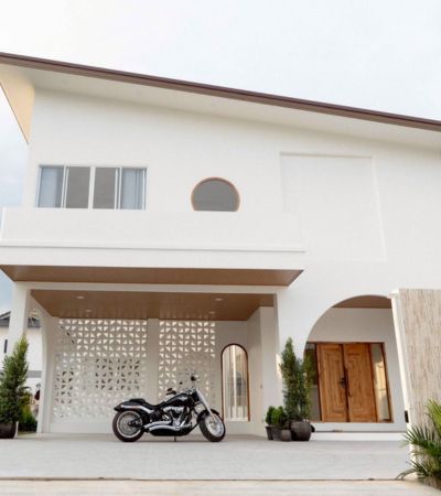 พูลวิลล่าส่วนตัวสร้างใหม่ ในหมู่บ้านจินดาวิลล่า มินิมอล โมเดิร์นห