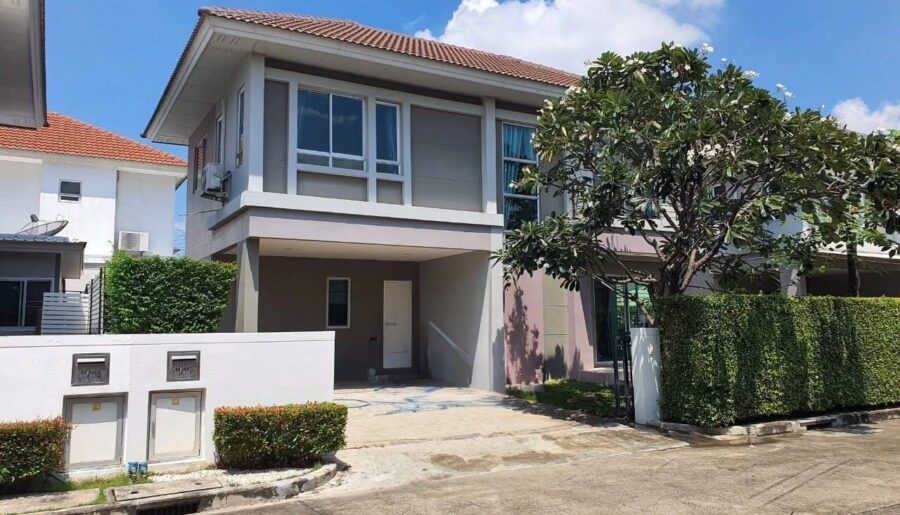 ขายบ้าน 2 ชั้น ม.ริชชี่วิลล์ บางบัวทอง ราคา 2,990,000 บาท 52 ตร.ว