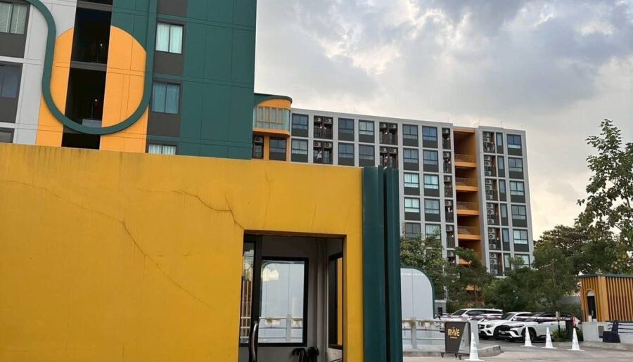 ให้เช่าคอนโด เดอะ มูฟ บางแค เช่า 9,000 บาท 35 ตร.ม. ชั้น 3