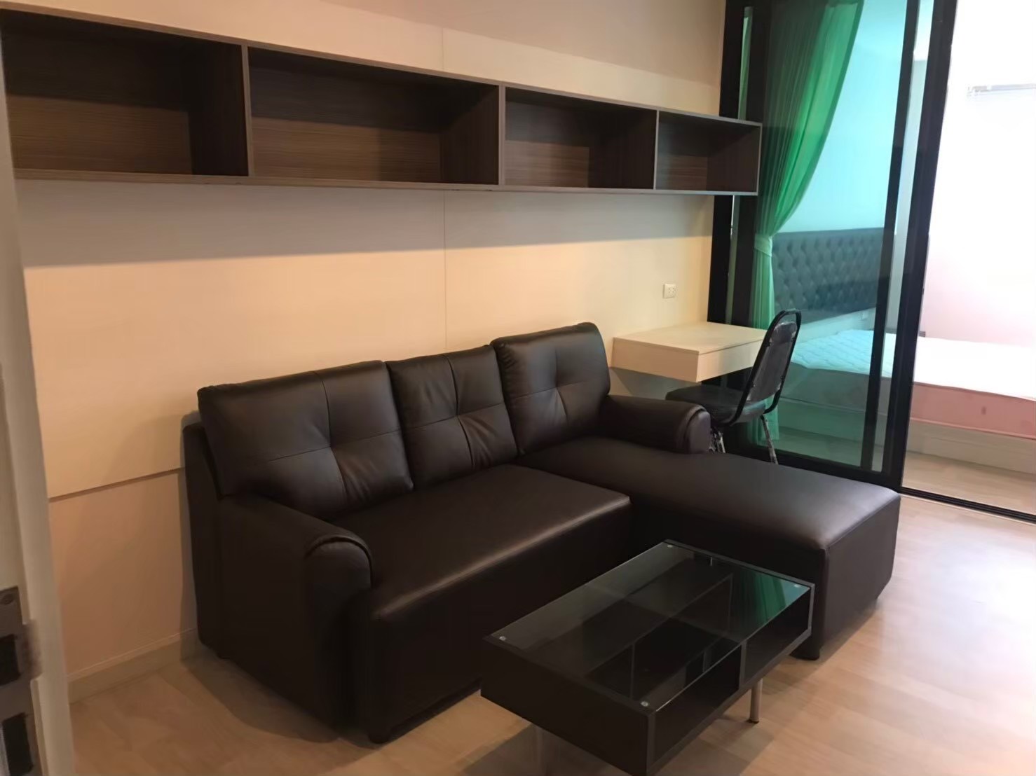 คอนโดเดอะไพรเวซี่ ประชาอุทิศ-สุขสวัสดิ์ ขนาด 33.47 ตรม.1 ห้องนอน