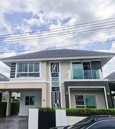 กาญจน์กนก 20 (สี่แยกรวมโชค ) บ้านพร้อมอยู่ ใกล้ห้างเซ็นทรัลเฟส 3