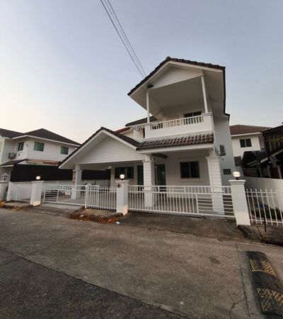 บ้านรุ่งธนา4 ท่ารั้ว (เลี้ยงสัตว์ได้) ใกล้ห้างเมต้ามอล์, รร.นานาช