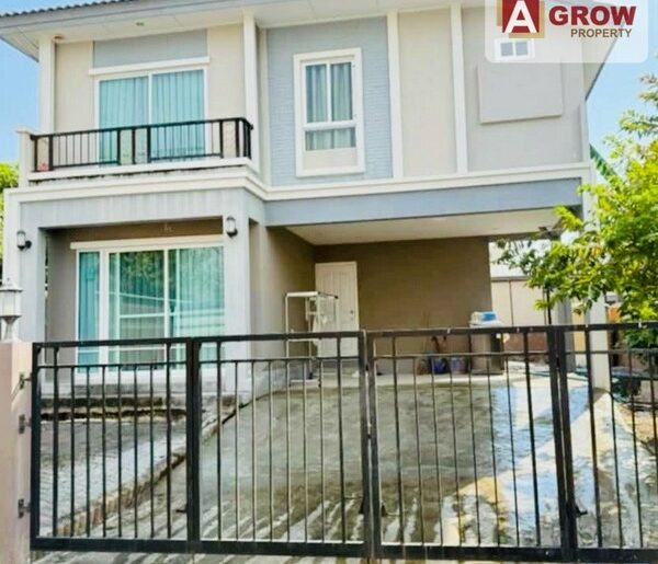 หมู่บ้านภัสสร เทพารักษ์-บางนา บ้านหลังมุม ตกแต่งครบพร้อมอยู่