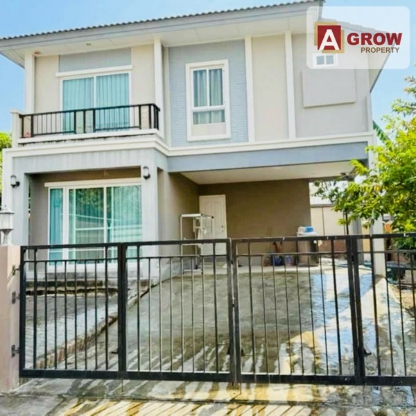 หมู่บ้านภัสสร เทพารักษ์-บางนา บ้านหลังมุม ตกแต่งครบพร้อมอยู่