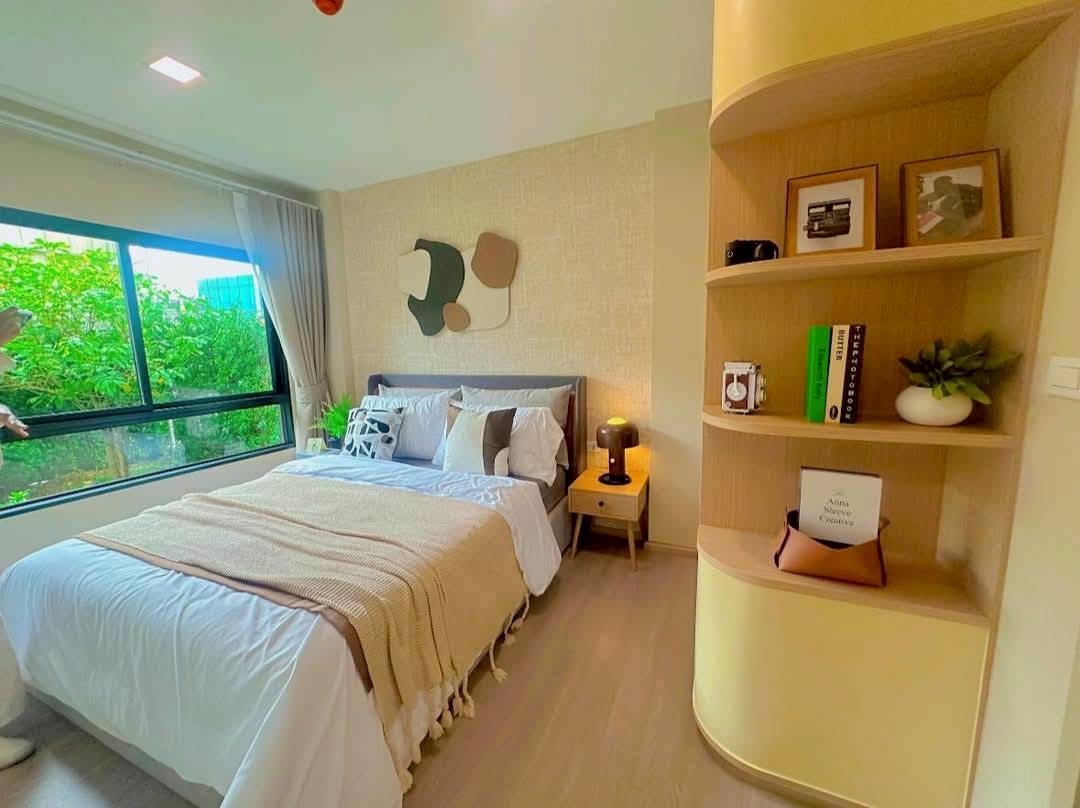 ขายดาวน์ Dcondo Sense บางแสน ราคาพิเศษ! 1 ห้องนอน 1 ห้องน้ำ ขนาด 28.25 ตร.ม. โทร 093-1681685